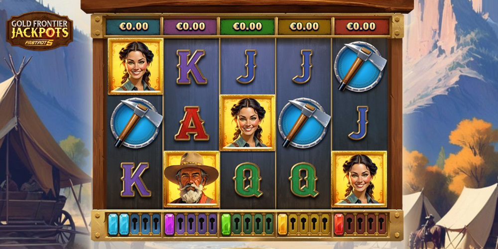 Online Spelautomaten Gold Frontier Jackpots FastPot5 